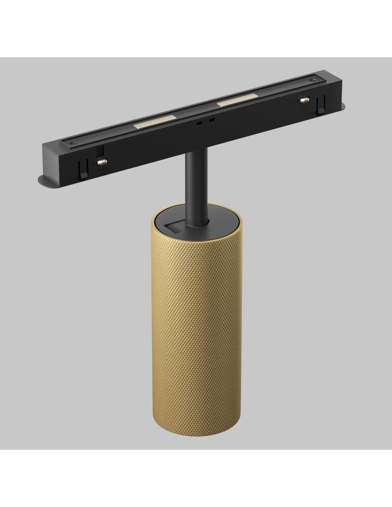 Maytoni Artisan Lampa do Szyny Magnetycznej EXILITY LED 12W 950lm 3000K Czarny, Złoty Mat TR097-2-12W3K-M-BMG Maytoni Artisan Lampa do Szyny Magnetycznej EXILITY LED 12W 950lm 3000K Czarny, Złoty Mat TR097-2-12W3K-M-BMG