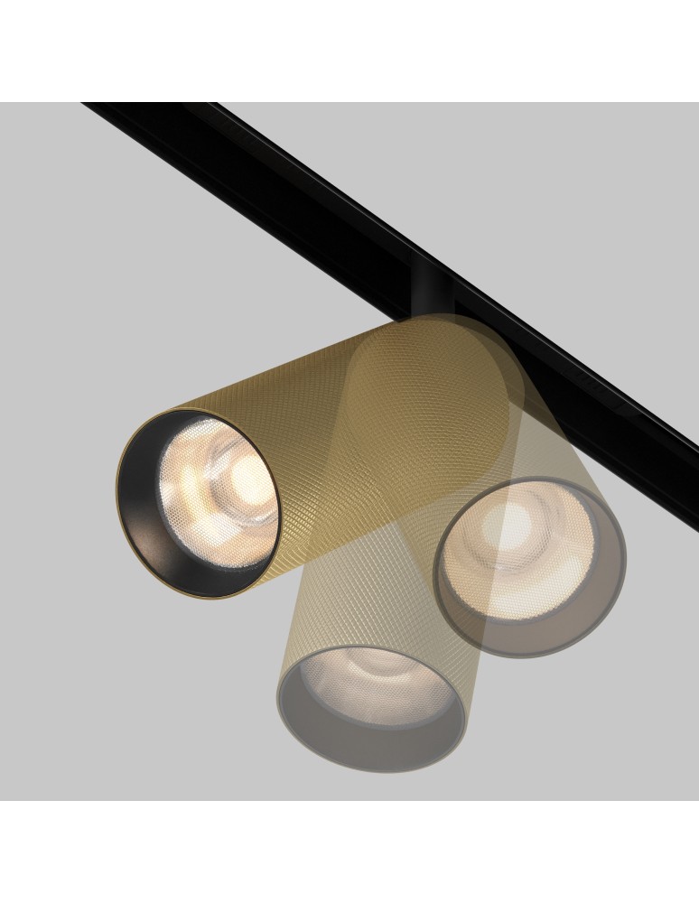 Maytoni Artisan Lampa do Szyny Magnetycznej EXILITY LED 12W 950lm 3000K Czarny, Złoty Mat TR097-2-12W3K-M-BMG Maytoni Artisan Lampa do Szyny Magnetycznej EXILITY LED 12W 950lm 3000K Czarny, Złoty Mat TR097-2-12W3K-M-BMG