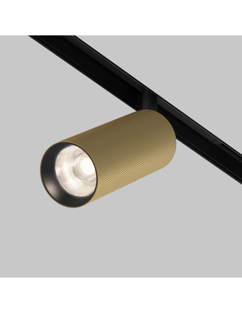 Maytoni Artisan Lampa do Szyny Magnetycznej EXILITY LED 12W 1050lm 4000K Czarny, Złoty Mat TR097-2-12W4K-M-BMG Maytoni Artisan Lampa do Szyny Magnetycznej EXILITY LED 12W 1050lm 4000K Czarny, Złoty Mat TR097-2-12W4K-M-BMG