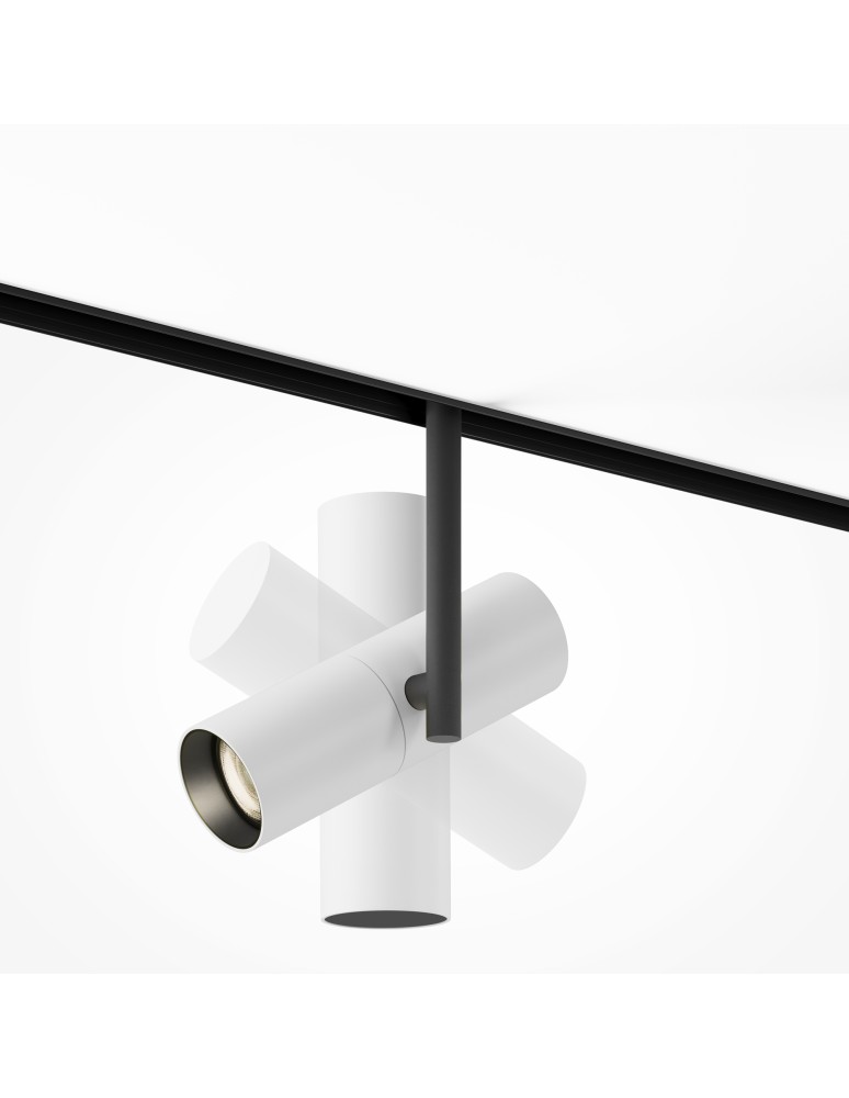 Maytoni Elti Lampa do Szyny Magnetycznej EXILITY LED 12W 862lm 3000K Biały, Czarny TR005-2-12W3K-BW Maytoni Elti Lampa do Szyny Magnetycznej EXILITY LED 12W 862lm 3000K Biały, Czarny TR005-2-12W3K-BW