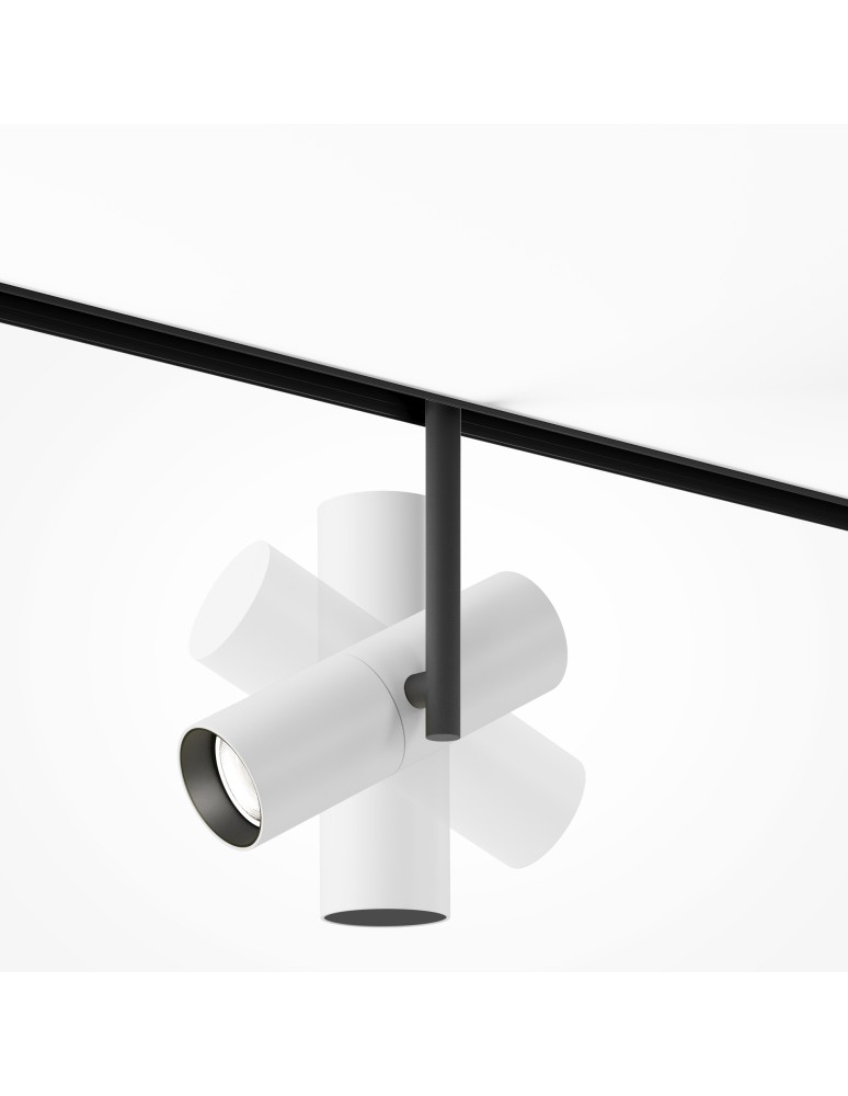 Maytoni Elti Lampa do Szyny Magnetycznej EXILITY LED 12W 987lm Biały, Czarny TR005-4-12W-DS-BW Maytoni Elti Lampa do Szyny Magnetycznej EXILITY LED 12W 987lm Biały, Czarny TR005-4-12W-DS-BW