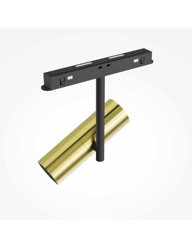 Maytoni Elti Lampa do Szyny Magnetycznej EXILITY LED 12W 844lm 3000K Black and brass TR005-2-12W3K-BBS Maytoni Elti Lampa do Szyny Magnetycznej EXILITY LED 12W 844lm 3000K Black and brass TR005-2-12W3K-BBS