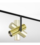 Maytoni Elti Lampa do Szyny Magnetycznej EXILITY LED 12W 844lm 3000K Black and brass TR005-2-12W3K-BBS Maytoni Elti Lampa do Szyny Magnetycznej EXILITY LED 12W 844lm 3000K Black and brass TR005-2-12W3K-BBS