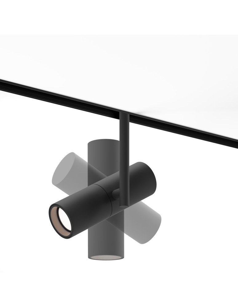 Maytoni Elti Lampa do Szyny Magnetycznej EXILITY LED 12W 947lm Black TR005-4-12W-DS-B Maytoni Elti Lampa do Szyny Magnetycznej EXILITY LED 12W 947lm Black TR005-4-12W-DS-B