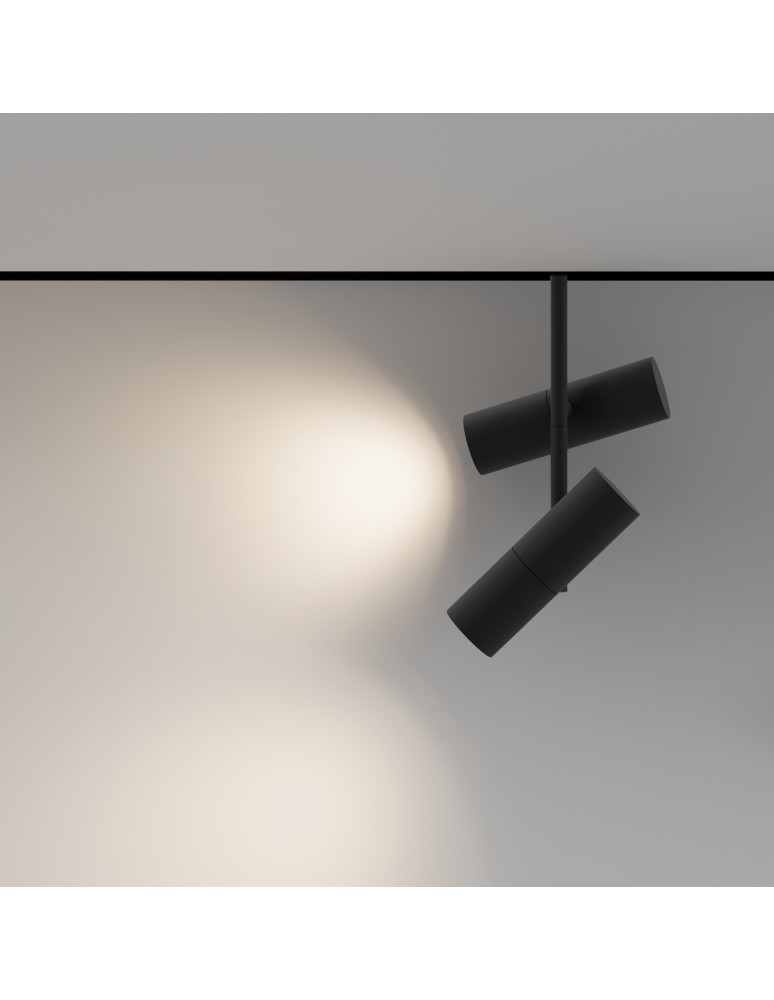 Maytoni Elti Duo Lampa do Szyny Magnetycznej EXILITY LED 24W 1463lm 3000K Black TR005-2-2X12W3K-B Maytoni Elti Duo Lampa do Szyny Magnetycznej EXILITY LED 24W 1463lm 3000K Black TR005-2-2X12W3K-B