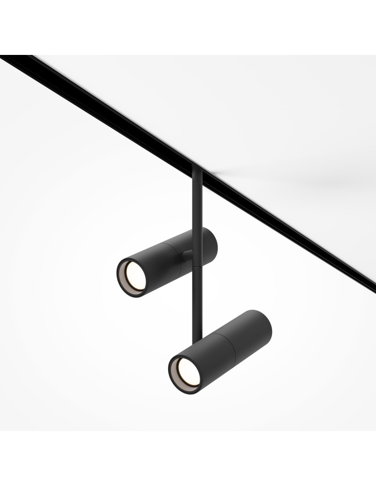Maytoni Elti Duo Lampa do Szyny Magnetycznej EXILITY LED 24W 1463lm 3000K Black TR005-2-2X12W3K-B Maytoni Elti Duo Lampa do Szyny Magnetycznej EXILITY LED 24W 1463lm 3000K Black TR005-2-2X12W3K-B