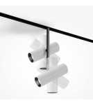 Maytoni Elti Duo Lampa do Szyny Magnetycznej EXILITY LED 24W 1563lm 3000K Biały, Czarny TR005-2-2X12W3K-BW Maytoni Elti Duo Lampa do Szyny Magnetycznej EXILITY LED 24W 1563lm 3000K Biały, Czarny TR005-2-2X12W3K-BW