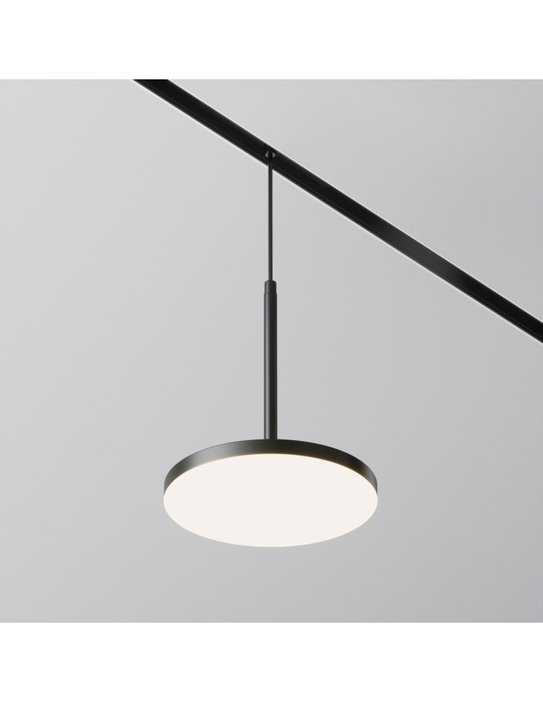Maytoni Plato Lampa do Szyny Magnetycznej EXILITY LED 15W 769lm Black TR123-4-15W-DS-B Maytoni Plato Lampa do Szyny Magnetycznej EXILITY LED 15W 769lm Black TR123-4-15W-DS-B