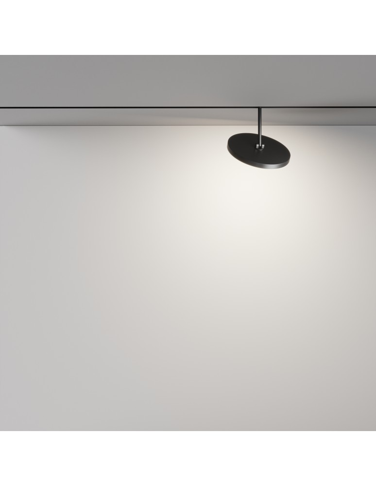 Maytoni Plato Lampa do Szyny Magnetycznej EXILITY LED 15W 707lm Black TR131-4-15W-DS-B Maytoni Plato Lampa do Szyny Magnetycznej EXILITY LED 15W 707lm Black TR131-4-15W-DS-B