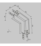 Maytoni Akcesoria do Szyn Exility Wpuszczanych/do Zabudowy Biały TRA034ICL-42.12W Maytoni Akcesoria do Szyn Exility Wpuszczanych/do Zabudowy Biały TRA034ICL-42.12W