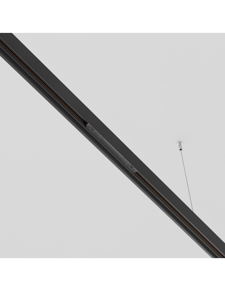 Akcesoria do szynoprzewodów magnetycznych - Maytoni Akcesoria do Szyn Magnetycznych Exility Łącznik Elektryczny Black TRA034PC-42B - product kolory-swiatla.pl 2