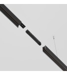 Akcesoria do szynoprzewodów magnetycznych - Maytoni Akcesoria do Szyn Magnetycznych Exility Łącznik Elektryczny Black TRA034PC-42B - product 4