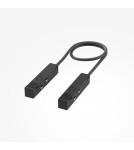 Akcesoria do szynoprzewodów magnetycznych - Maytoni Akcesoria do Szyn Magnetycznych Exility Łącznik Elektryczny Black TRA034CPC-42B-50 - product 3