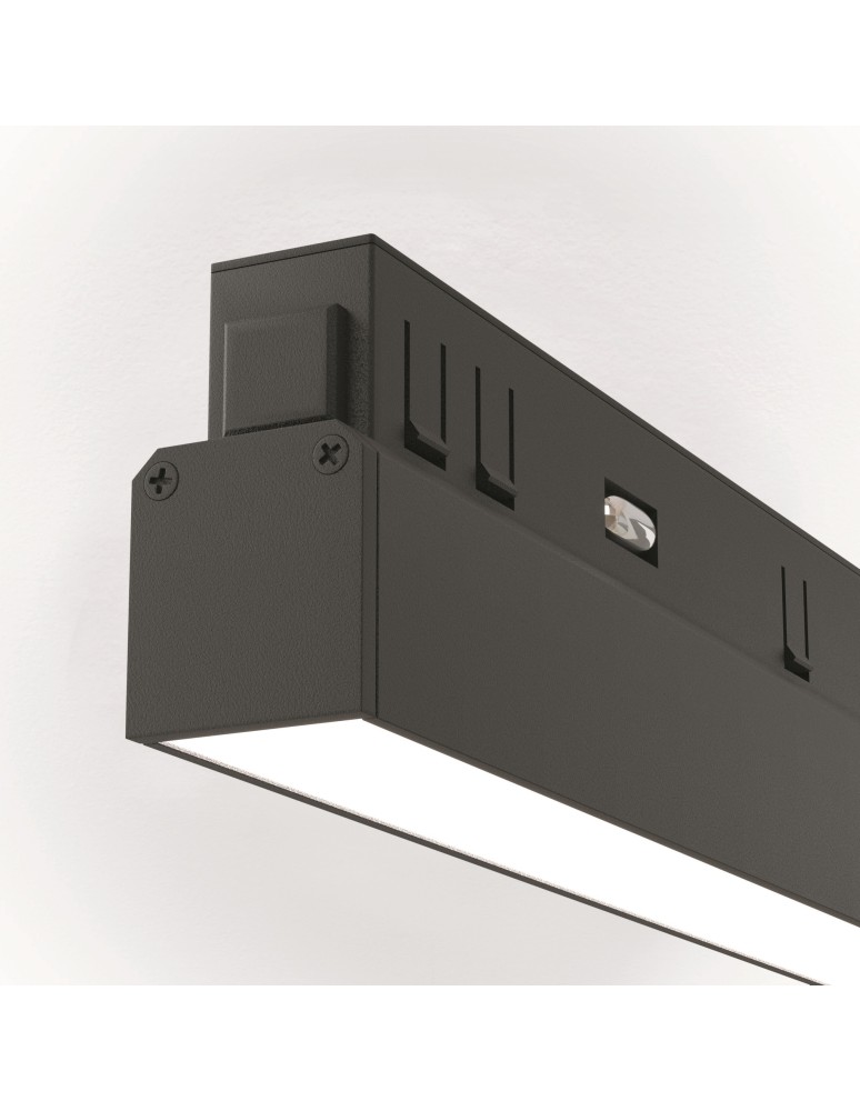 Maytoni Basis Lampa do Szyny Magnetycznej EXILITY LED 12W 780lm Black TR030-4-12W3K-WW-DS-B Maytoni Basis Lampa do Szyny Magnetycznej EXILITY LED 12W 780lm Black TR030-4-12W3K-WW-DS-B