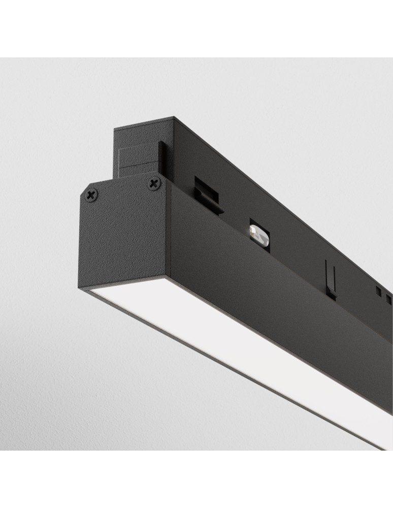Maytoni Basis Lampa do Szyny Magnetycznej EXILITY LED 24W 1560lm Black TR030-4-24W3K-WW-DS-B Maytoni Basis Lampa do Szyny Magnetycznej EXILITY LED 24W 1560lm Black TR030-4-24W3K-WW-DS-B
