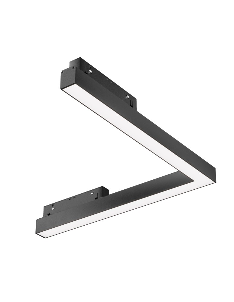 Maytoni Basis Lampa do Szyny Magnetycznej EXILITY LED 24W 1280lm Black TR042-4-24W3K-WW-DS-1 Maytoni Basis Lampa do Szyny Magnetycznej EXILITY LED 24W 1280lm Black TR042-4-24W3K-WW-DS-1