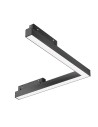 Maytoni Basis Lampa do Szyny Magnetycznej EXILITY LED 24W 1280lm Black TR042-4-24W3K-WW-DS-1 Maytoni Basis Lampa do Szyny Magnetycznej EXILITY LED 24W 1280lm Black TR042-4-24W3K-WW-DS-1