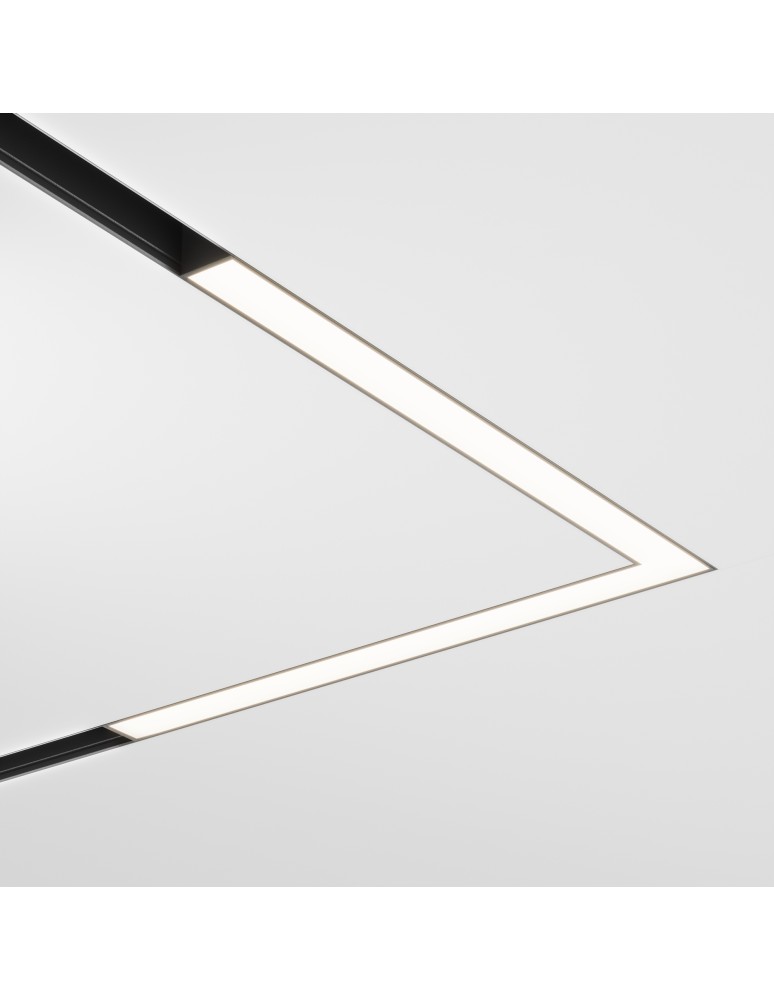 Maytoni Basis Lampa do Szyny Magnetycznej EXILITY LED 24W 1280lm Black TR042-4-24W3K-WW-DS-1 Maytoni Basis Lampa do Szyny Magnetycznej EXILITY LED 24W 1280lm Black TR042-4-24W3K-WW-DS-1