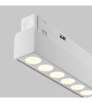 Maytoni Points Lampa do Szyny Magnetycznej EXILITY LED 24W 1650lm Biały TR031-4-24WTW-DD-W Maytoni Points Lampa do Szyny Magnetycznej EXILITY LED 24W 1650lm Biały TR031-4-24WTW-DD-W