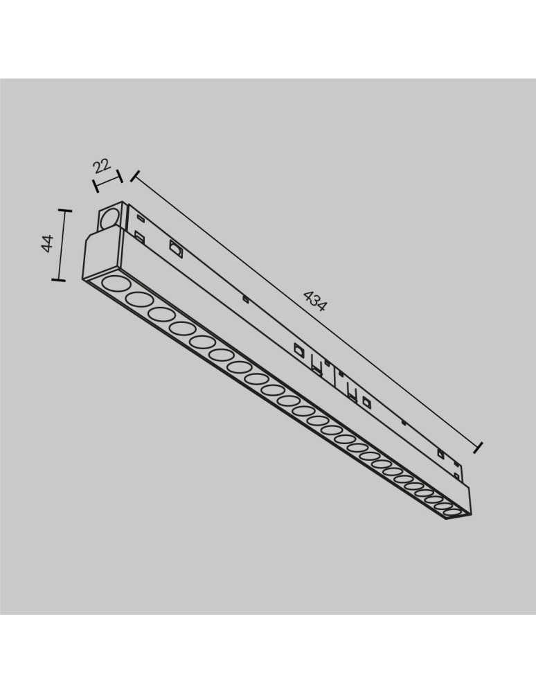 Maytoni Points Lampa do Szyny Magnetycznej EXILITY LED 24W 1650lm Biały TR031-4-24WTW-DD-W Maytoni Points Lampa do Szyny Magnetycznej EXILITY LED 24W 1650lm Biały TR031-4-24WTW-DD-W