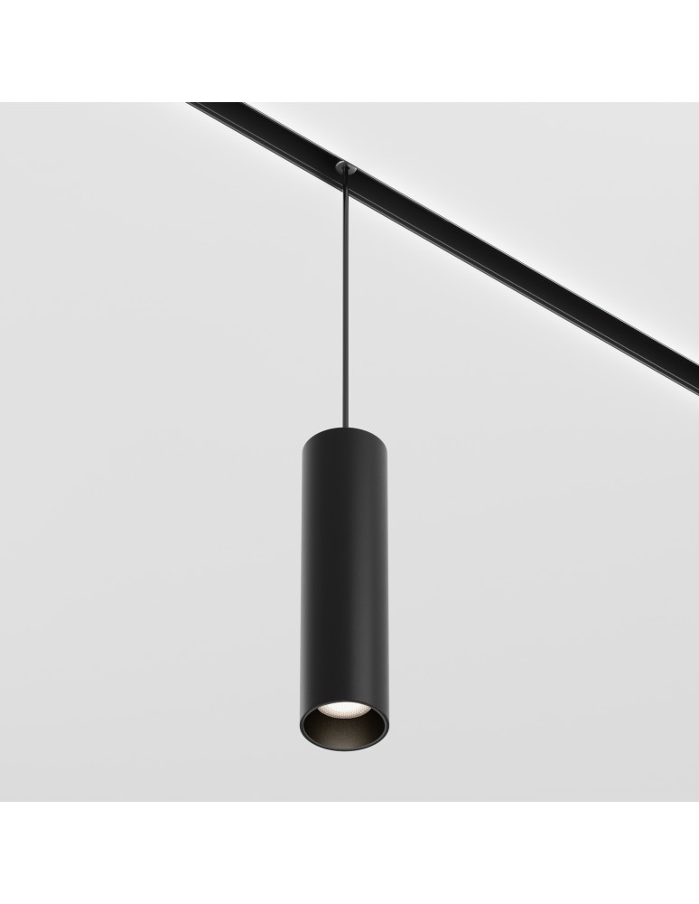 Maytoni Focus LED Lampa wisząca do szyny magnetycznej EXILITY LED 12W 900lm 4000K Black TR041-2-12W4K-B Maytoni Focus LED Lampa wisząca do szyny magnetycznej EXILITY LED 12W 900lm 4000K Black TR041-2-12W4K-B