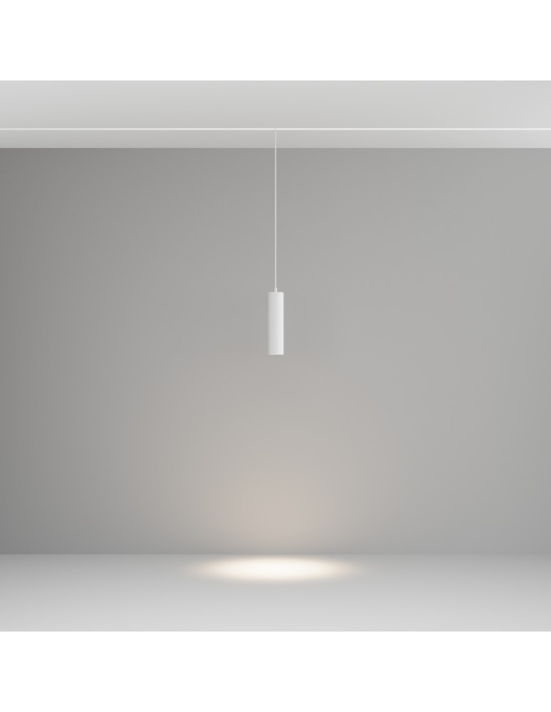 Maytoni Focus LED Lampa wisząca do szyny magnetycznej EXILITY LED 12W 1090lm 4000K Biały TR041-2-12W4K-W Maytoni Focus LED Lampa wisząca do szyny magnetycznej EXILITY LED 12W 1090lm 4000K Biały TR041-2-12W4K-W