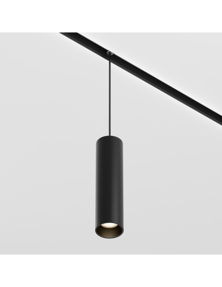 Maytoni Focus LED Lampa wisząca do szyny magnetycznej EXILITY LED 12W 900lm Black TR041-4-12W3K-M-DS-B Maytoni Focus LED Lampa wisząca do szyny magnetycznej EXILITY LED 12W 900lm Black TR041-4-12W3K-M-DS-B