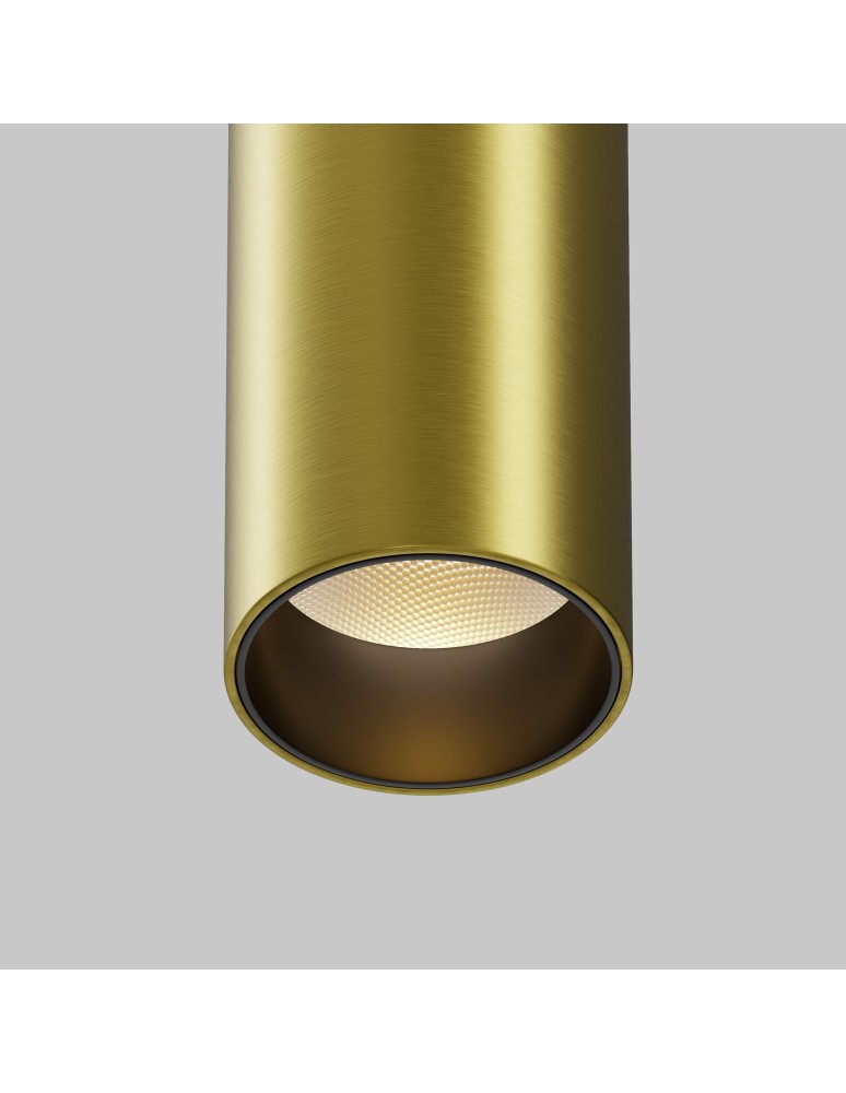 Maytoni Focus LED Lampa wisząca do szyny magnetycznej EXILITY LED 12W 1014lm Black and brass TR041-4-12W3K-M-DS-BBS Maytoni Focus LED Lampa wisząca do szyny magnetycznej EXILITY LED 12W 1014lm Black and brass TR041-4-12W3K-M-DS-BBS