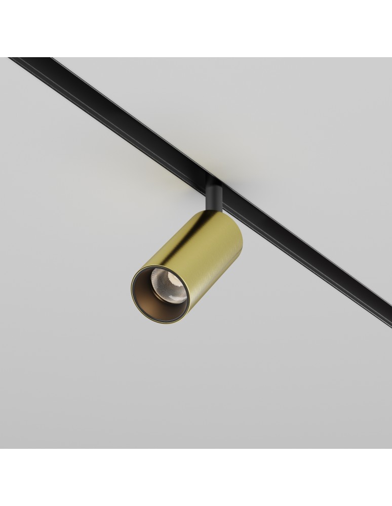 Maytoni Focus LED Lampa do Szyny Magnetycznej EXILITY LED 5W 377lm 3000K Black and brass TR032-2-5W3K-M-BBS Maytoni Focus LED Lampa do Szyny Magnetycznej EXILITY LED 5W 377lm 3000K Black and brass TR032-2-5W3K-M-BBS