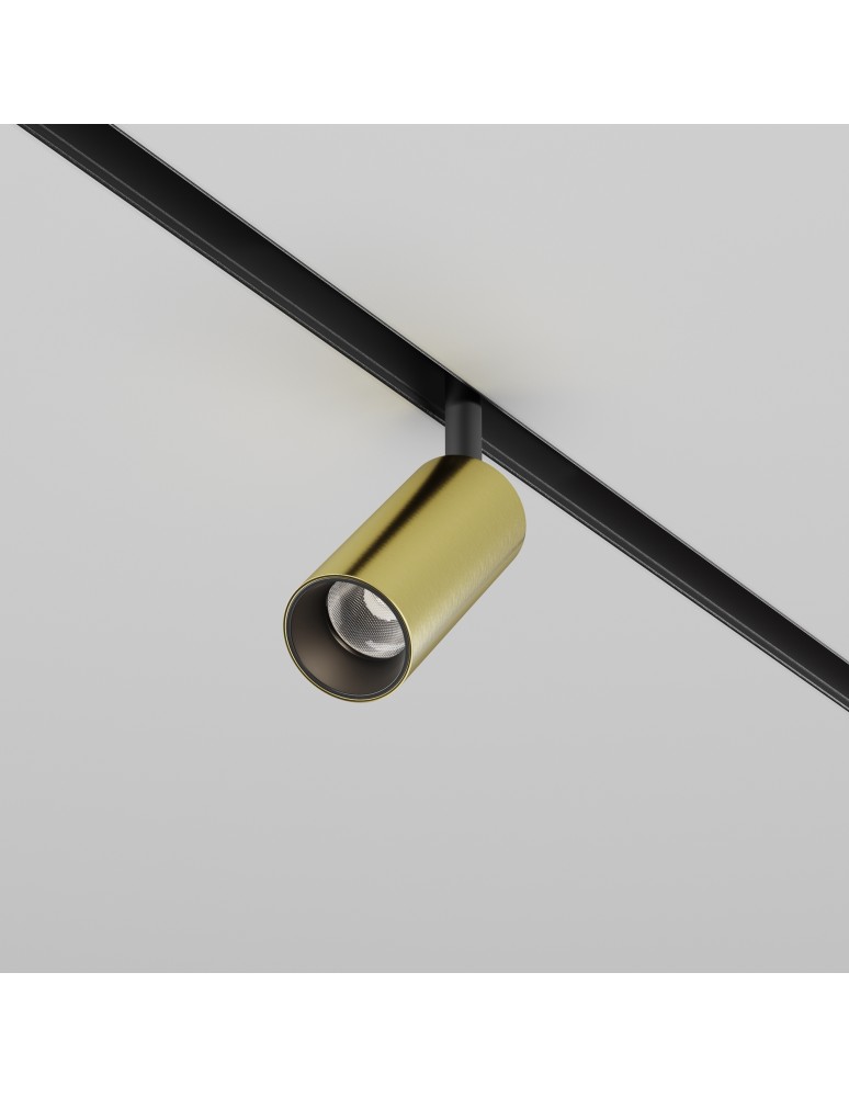 Maytoni Focus LED Lampa do Szyny Magnetycznej EXILITY LED 5W 376lm Black and brass TR032-4-5W3K-M-DS-BBS Maytoni Focus LED Lampa do Szyny Magnetycznej EXILITY LED 5W 376lm Black and brass TR032-4-5W3K-M-DS-BBS