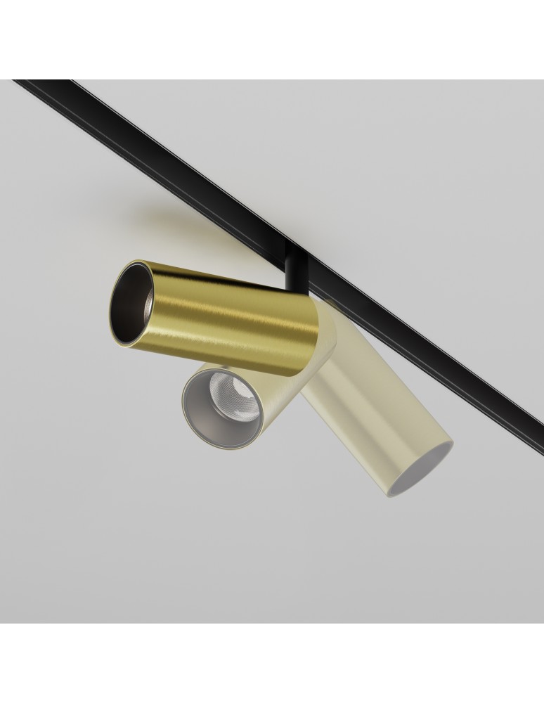 Maytoni Focus LED Lampa do Szyny Magnetycznej EXILITY LED 5W 376lm Black and brass TR032-4-5W3K-M-DS-BBS Maytoni Focus LED Lampa do Szyny Magnetycznej EXILITY LED 5W 376lm Black and brass TR032-4-5W3K-M-DS-BBS