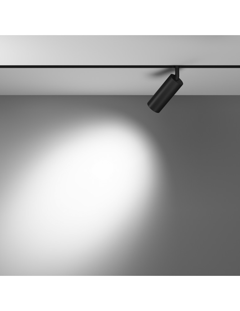 Maytoni Focus LED Lampa do Szyny Magnetycznej EXILITY LED 12W 840lm 3000K Black TR032-2-12W3K-S-B Maytoni Focus LED Lampa do Szyny Magnetycznej EXILITY LED 12W 840lm 3000K Black TR032-2-12W3K-S-B
