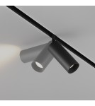 Maytoni Focus LED Lampa do Szyny Magnetycznej EXILITY LED 12W 840lm 3000K Black TR032-2-12W3K-S-B Maytoni Focus LED Lampa do Szyny Magnetycznej EXILITY LED 12W 840lm 3000K Black TR032-2-12W3K-S-B