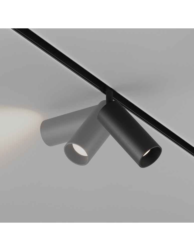 Maytoni Focus LED Lampa do Szyny Magnetycznej EXILITY LED 12W 840lm 3000K Black TR032-2-12W3K-S-B Maytoni Focus LED Lampa do Szyny Magnetycznej EXILITY LED 12W 840lm 3000K Black TR032-2-12W3K-S-B