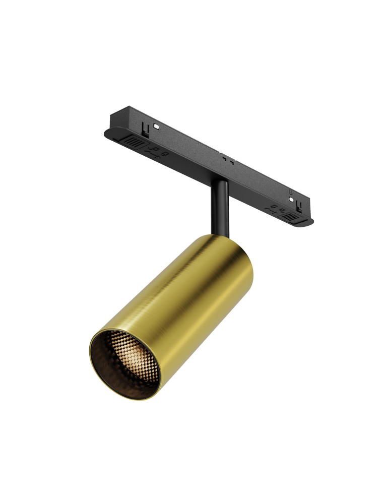 Maytoni Focus LED Lampa do Szyny Magnetycznej EXILITY LED 12W 904lm 3000K Black and brass TR032-2-12W3K-M-BBS Maytoni Focus LED Lampa do Szyny Magnetycznej EXILITY LED 12W 904lm 3000K Black and brass TR032-2-12W3K-M-BBS