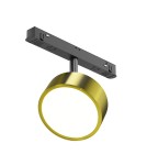 Maytoni Rado Lampa do Szyny Magnetycznej EXILITY LED 18W 1205lm 3000K Black and brass TR040-2-18W3K-BBS Maytoni Rado Lampa do Szyny Magnetycznej EXILITY LED 18W 1205lm 3000K Black and brass TR040-2-18W3K-BBS