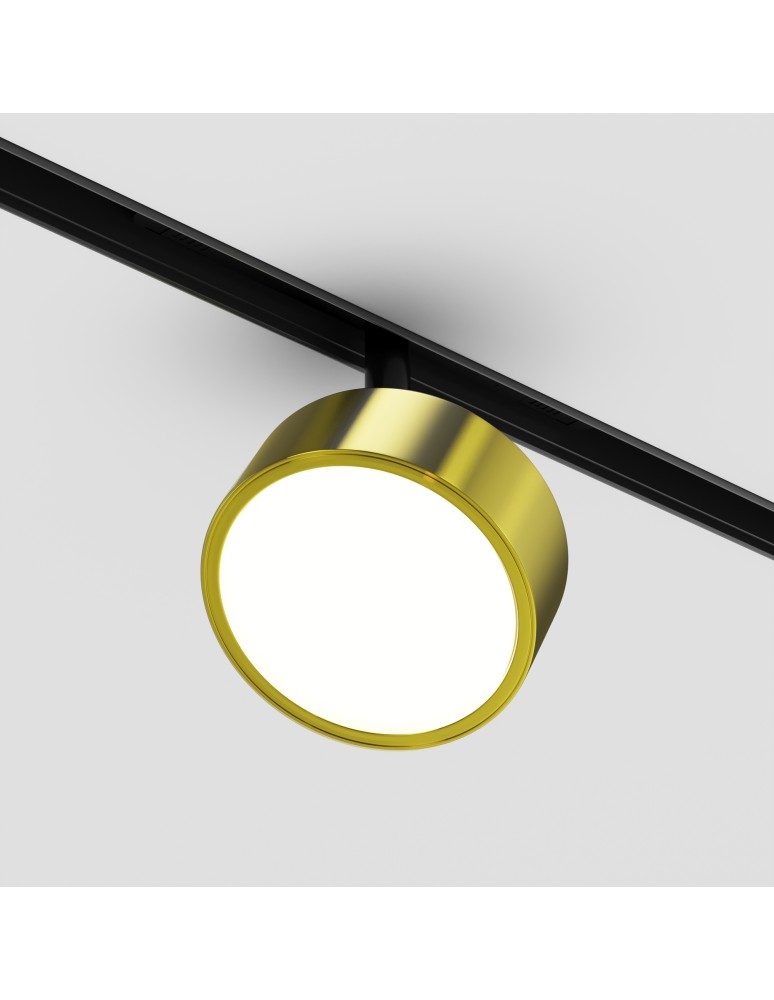 Maytoni Rado Lampa do Szyny Magnetycznej EXILITY LED 18W 994lm Black and brass TR040-4-18W3K-DS-BBS Maytoni Rado Lampa do Szyny Magnetycznej EXILITY LED 18W 994lm Black and brass TR040-4-18W3K-DS-BBS