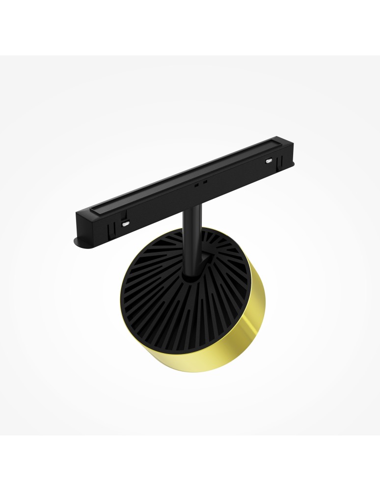 Maytoni Rado Lampa do Szyny Magnetycznej EXILITY LED 18W 994lm Black and brass TR040-4-18W3K-DS-BBS Maytoni Rado Lampa do Szyny Magnetycznej EXILITY LED 18W 994lm Black and brass TR040-4-18W3K-DS-BBS