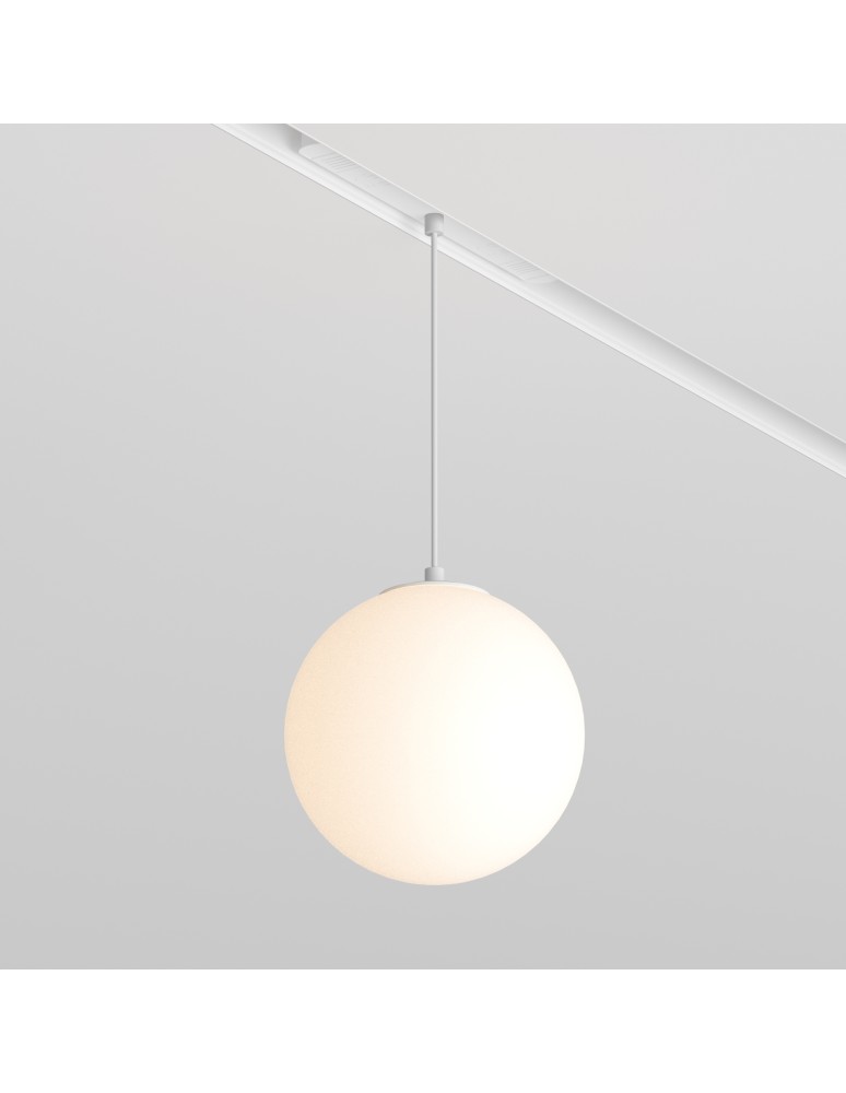 Maytoni Luna Lampa wisząca do szyny magnetycznej EXILITY LED 5W 330lm 3000K Biały TR039-2-5W3K-W-1 Maytoni Luna Lampa wisząca do szyny magnetycznej EXILITY LED 5W 330lm 3000K Biały TR039-2-5W3K-W-1