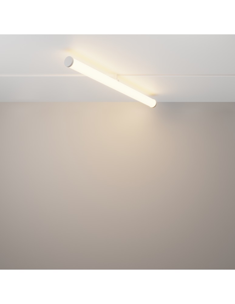 Maytoni Larc Lampa do Szyny Magnetycznej EXILITY LED 25W 1970lm Biały TR086-4-25W-DS-W Maytoni Larc Lampa do Szyny Magnetycznej EXILITY LED 25W 1970lm Biały TR086-4-25W-DS-W