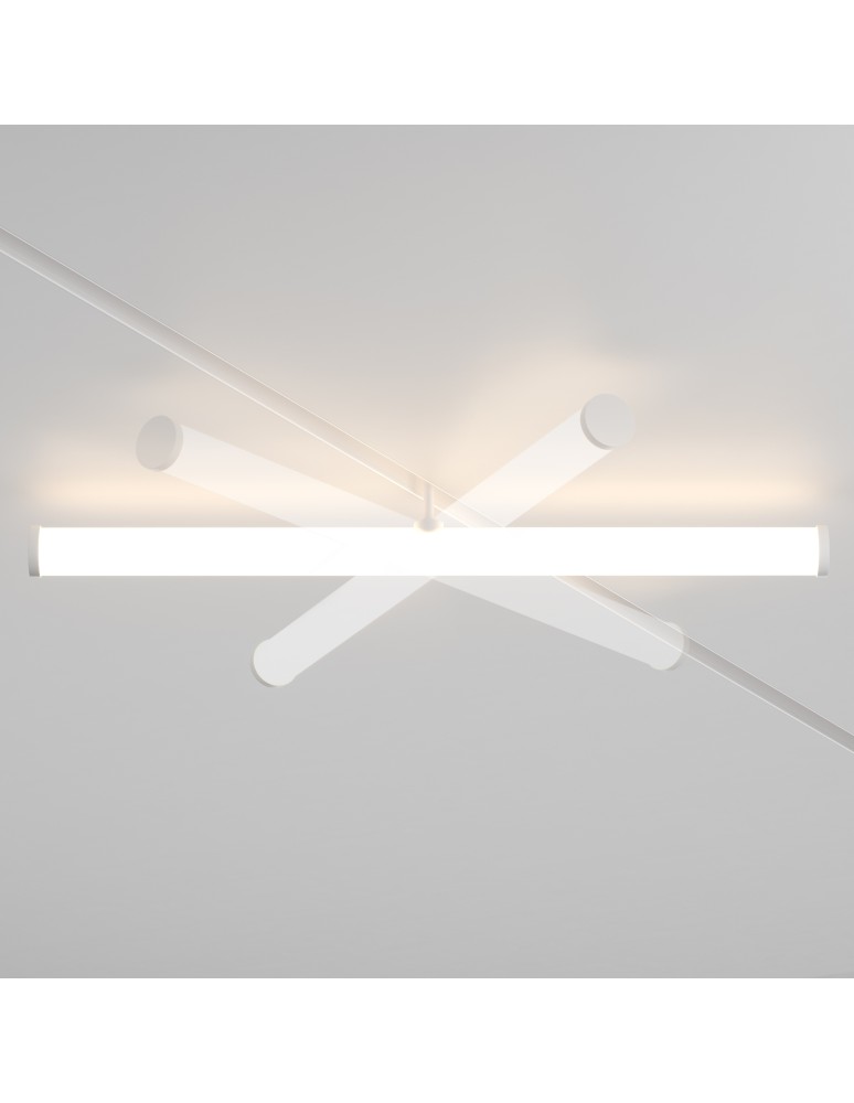 Maytoni Larc Lampa do Szyny Magnetycznej EXILITY LED 25W 1970lm Biały TR086-4-25W-DS-W Maytoni Larc Lampa do Szyny Magnetycznej EXILITY LED 25W 1970lm Biały TR086-4-25W-DS-W