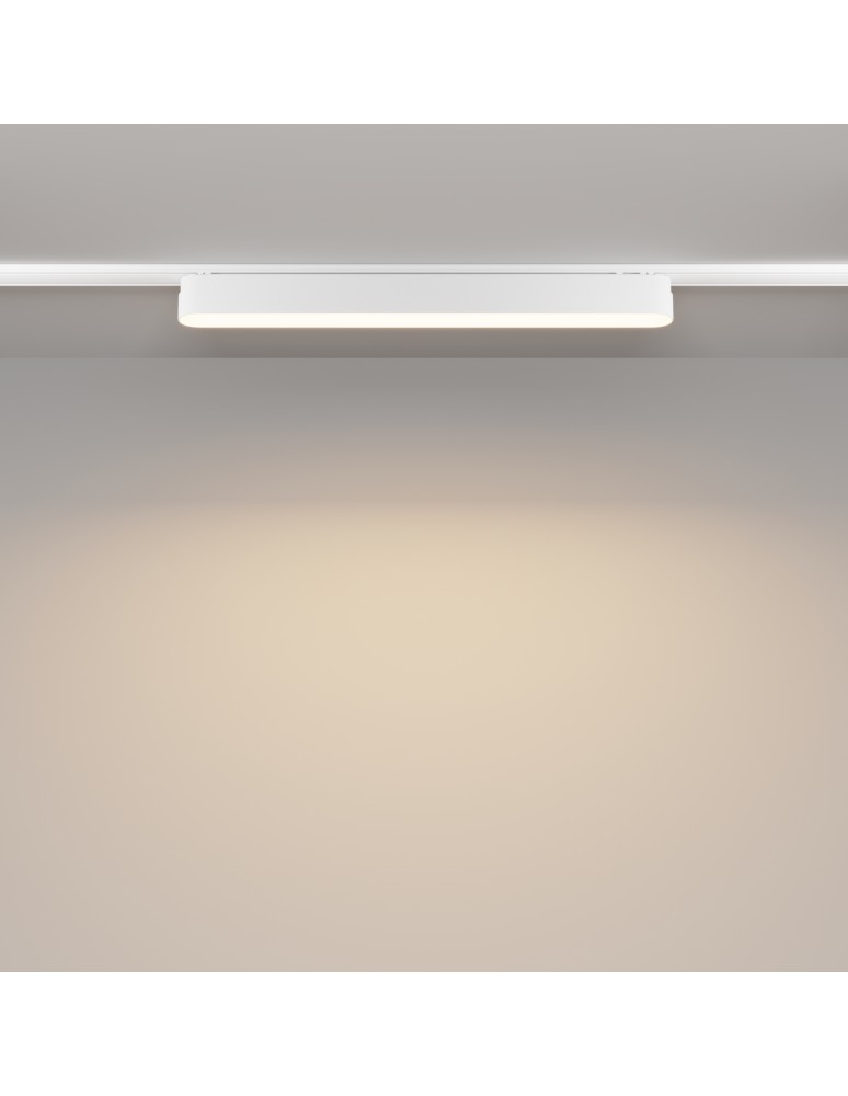 Maytoni Basis Lampa do Szyny Magnetycznej RADITY LED 16W 1150lm 3000K Biały TR080-1-18W3K-W Maytoni Basis Lampa do Szyny Magnetycznej RADITY LED 16W 1150lm 3000K Biały TR080-1-18W3K-W