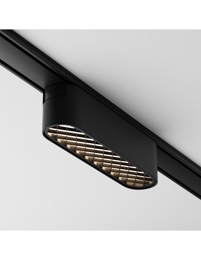 Lampy do szyn magnetycznych - Maytoni Basis Grid Lampa do Szyny Magnetycznej RADITY LED 6W 90lm 4000K Black TR084-1-6W4K-B - product kolory-swiatla.pl 3