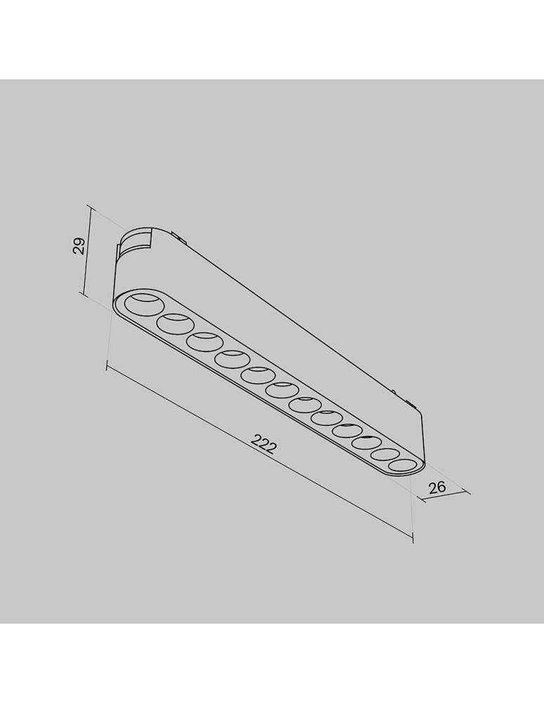 Maytoni Points Lampa do Szyny Magnetycznej RADITY LED 12W 1400lm 4000K Biały TR082-1-12W4K-M-W Maytoni Points Lampa do Szyny Magnetycznej RADITY LED 12W 1400lm 4000K Biały TR082-1-12W4K-M-W
