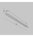 Maytoni Points Lampa do Szyny Magnetycznej RADITY LED 16W 1800lm 3000K Black TR082-1-18W3K-M-B Maytoni Points Lampa do Szyny Magnetycznej RADITY LED 16W 1800lm 3000K Black TR082-1-18W3K-M-B