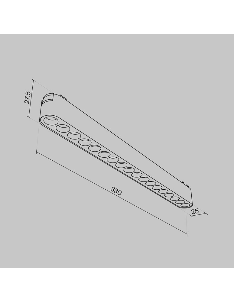 Maytoni Points Lampa do Szyny Magnetycznej RADITY LED 16W 1850lm 4000K Black TR082-1-18W4K-M-B Maytoni Points Lampa do Szyny Magnetycznej RADITY LED 16W 1850lm 4000K Black TR082-1-18W4K-M-B