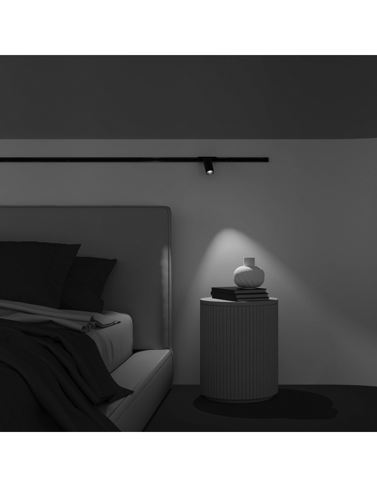 Maytoni Focus LED Lampa do Szyny Magnetycznej RADITY LED 12W 1000lm 3000K Black TR103-1-12W3K-M-B Maytoni Focus LED Lampa do Szyny Magnetycznej RADITY LED 12W 1000lm 3000K Black TR103-1-12W3K-M-B