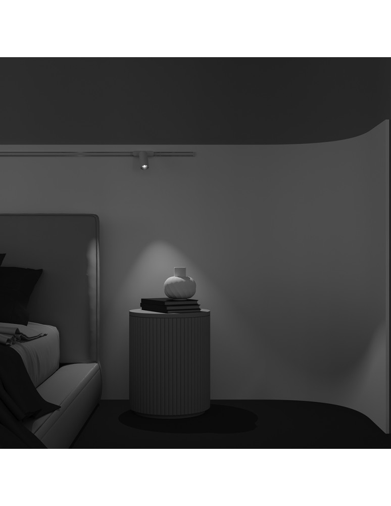 Maytoni Focus LED Lampa do Szyny Magnetycznej RADITY LED 12W 1100lm 4000K Biały TR103-1-12W4K-M-W Maytoni Focus LED Lampa do Szyny Magnetycznej RADITY LED 12W 1100lm 4000K Biały TR103-1-12W4K-M-W