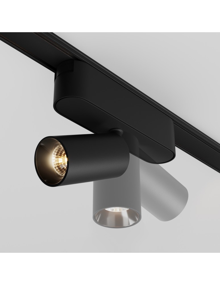 Maytoni Focus LED Lampa do Szyny Magnetycznej RADITY LED 5W 400lm 3000K Black TR103-1-5W3K-M-B Maytoni Focus LED Lampa do Szyny Magnetycznej RADITY LED 5W 400lm 3000K Black TR103-1-5W3K-M-B