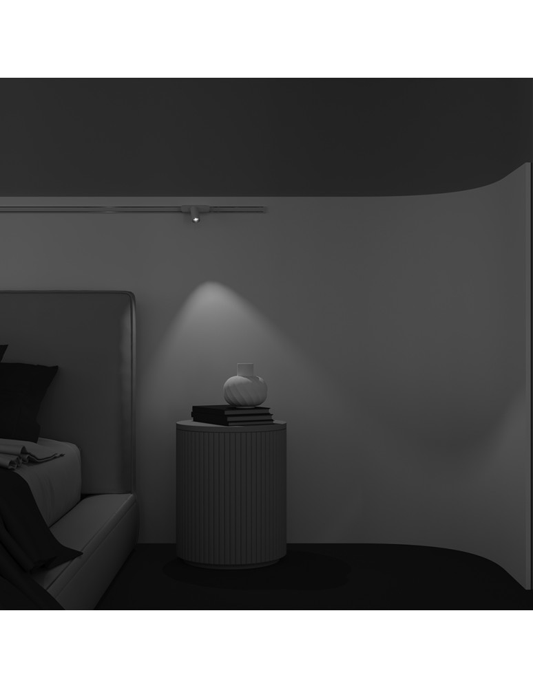 Maytoni Focus LED Lampa do Szyny Magnetycznej RADITY LED 5W 400lm 3000K Biały TR103-1-5W3K-M-W Maytoni Focus LED Lampa do Szyny Magnetycznej RADITY LED 5W 400lm 3000K Biały TR103-1-5W3K-M-W